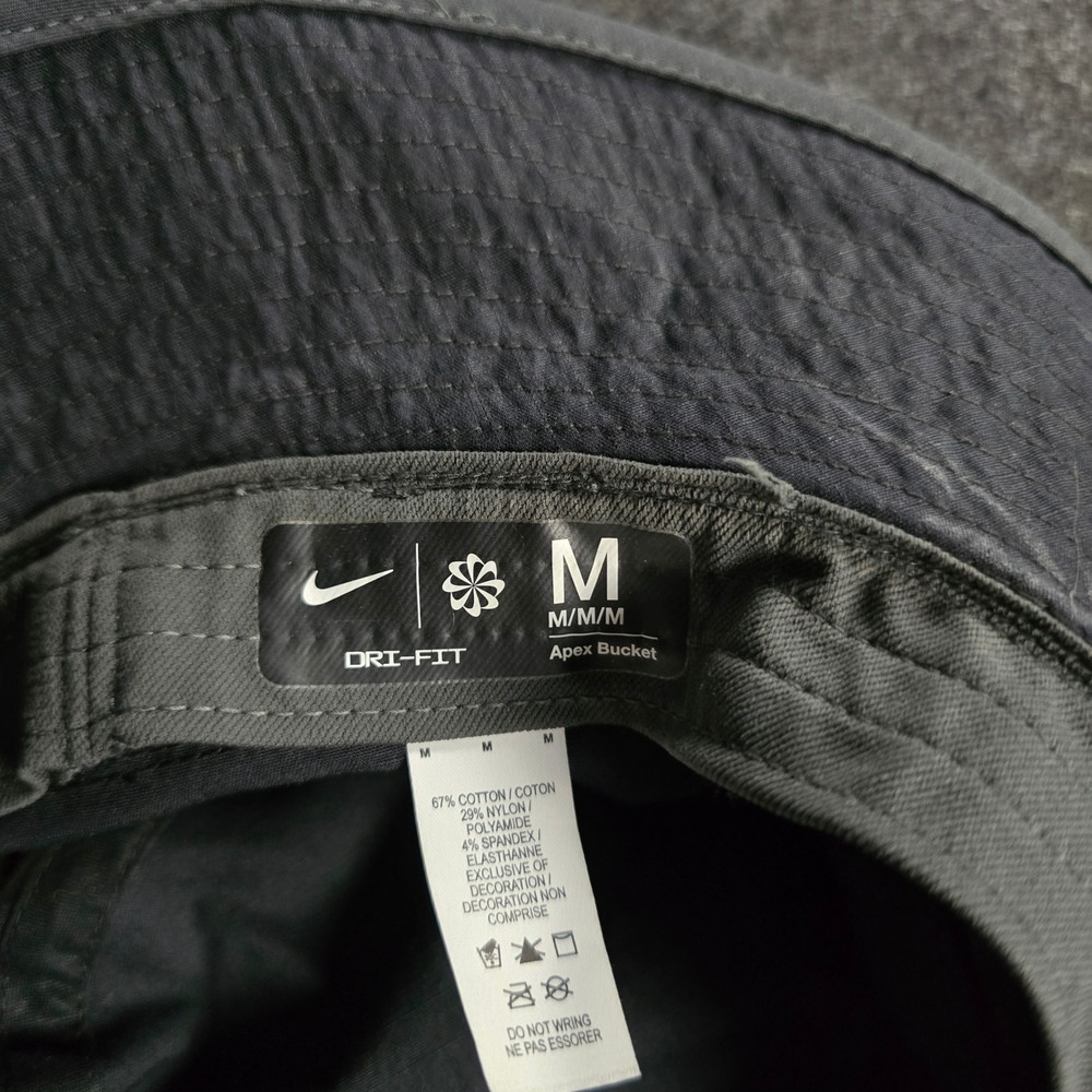 Nike Travis Scott Cactus Jack Apex Bucket Hat Black Coachella Embroidered Mens M - Picture 4 of 8